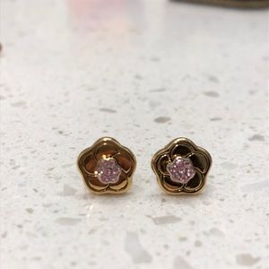 Juicy couture flower earrings
